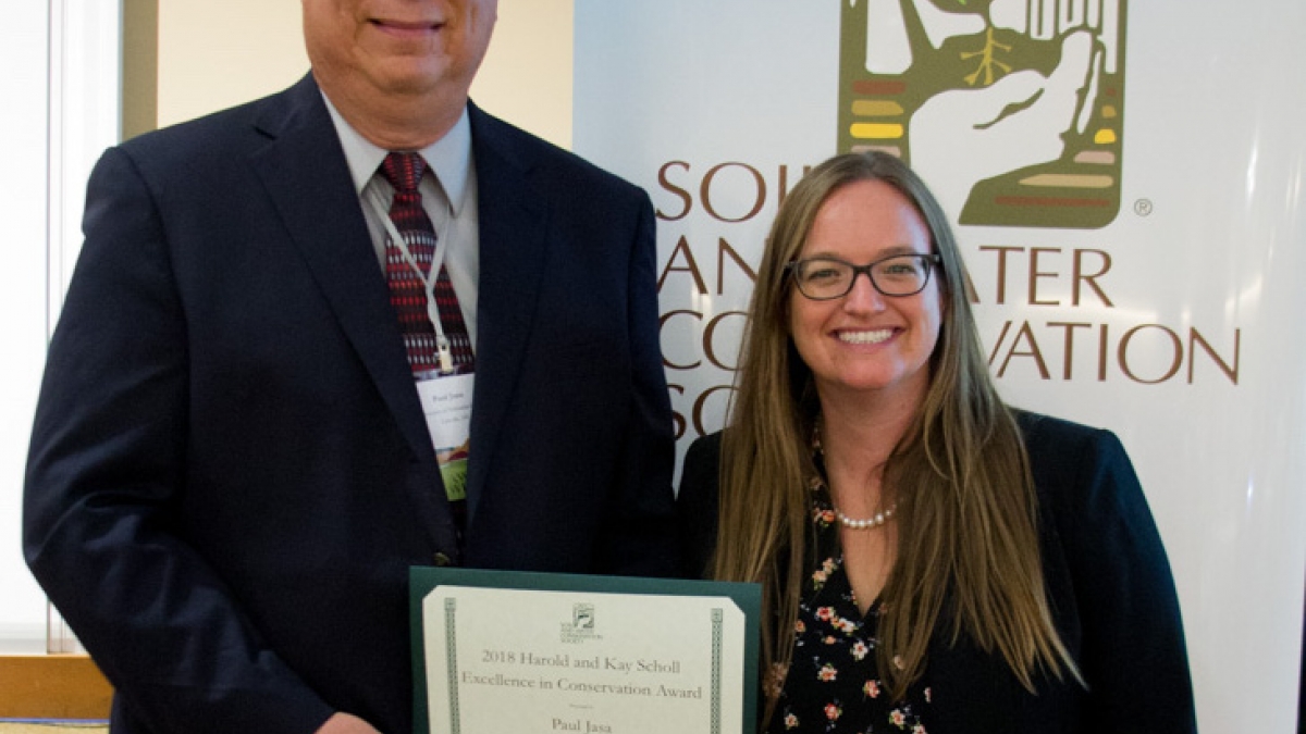 Jasa honored with excellence in conservation award