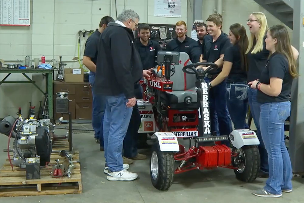 Nebraska quarter-scale tractor team aims to repeat as world champions
