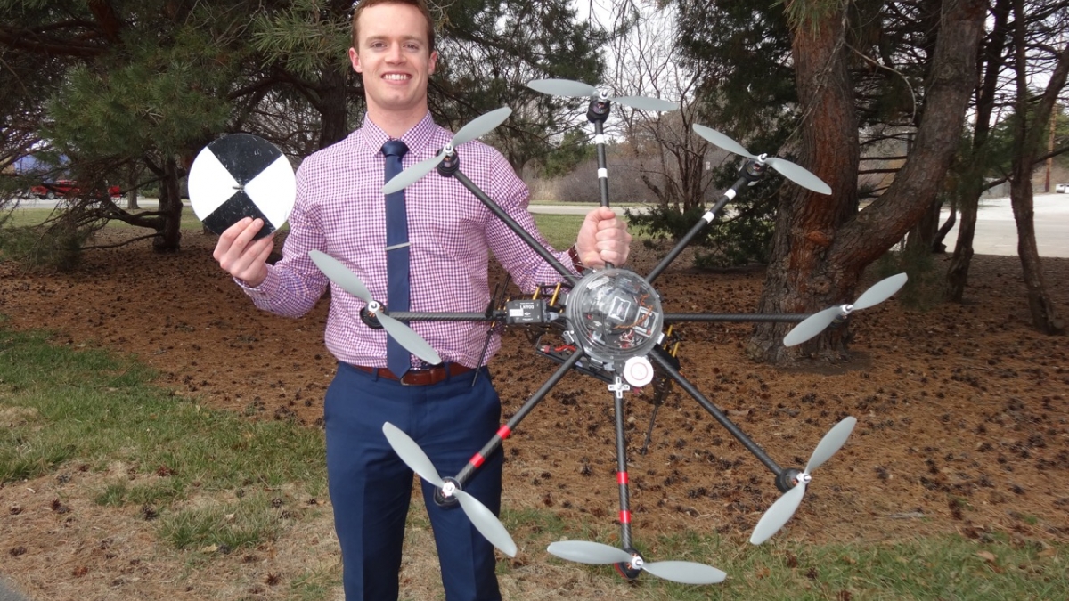 UCARE student relies on military experience to advance UAS research