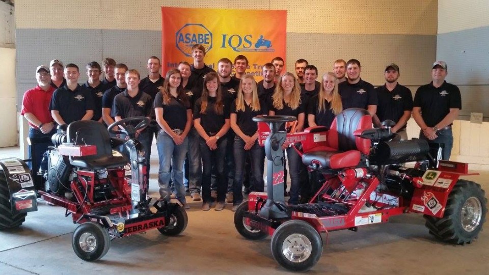 UNL team wins International Quarter Scale Tractor Student Design Competition