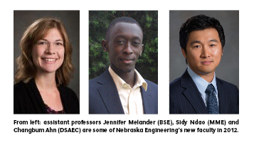 Meet Nebraska Engineering's new faculty