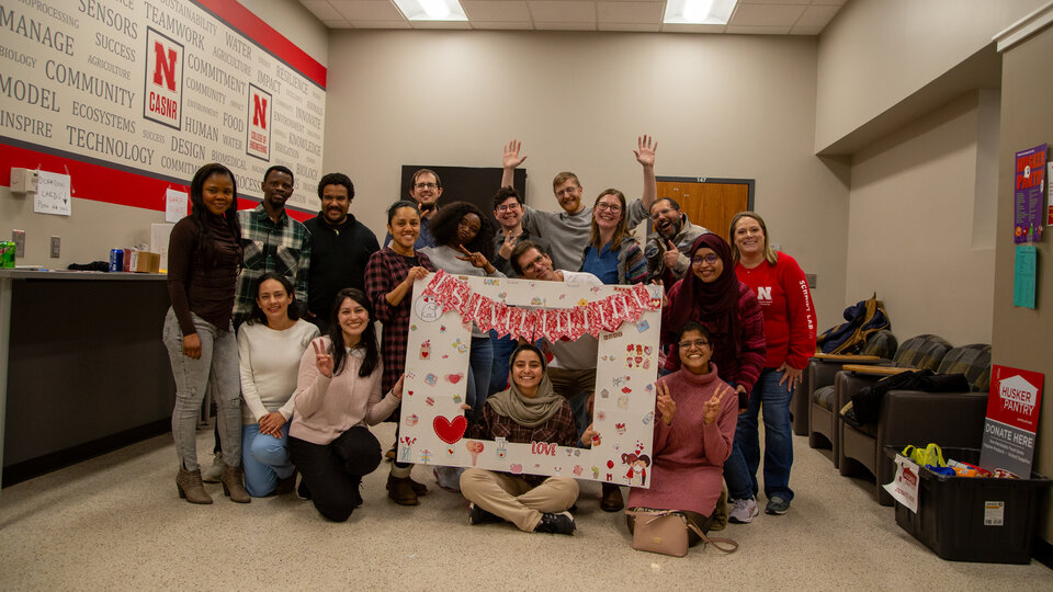 a group photo of students and faculty in BSE